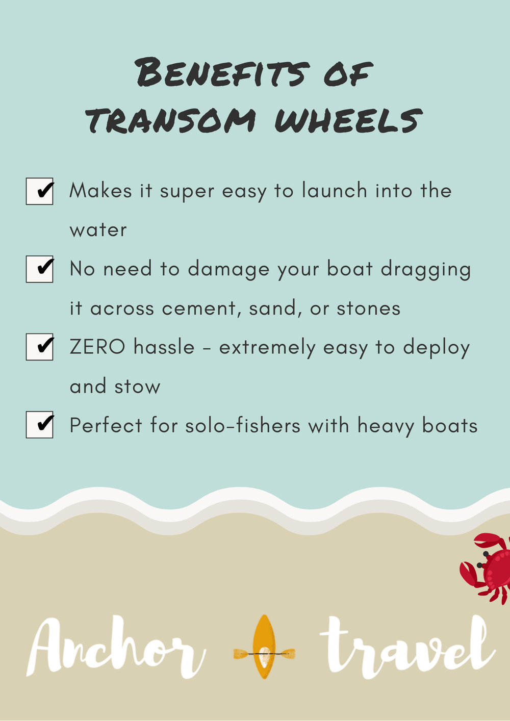 benefits of transom wheels