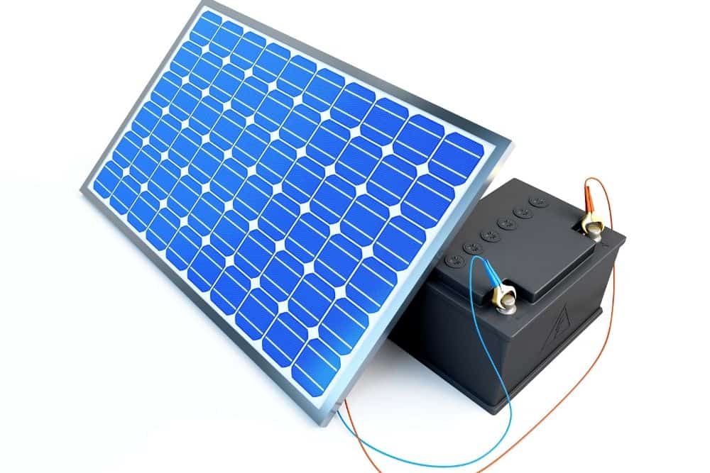 Solar Charge a Battery