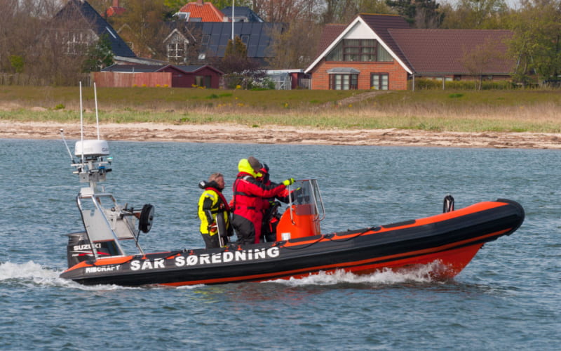 Ribcraft rescue inflatable boat