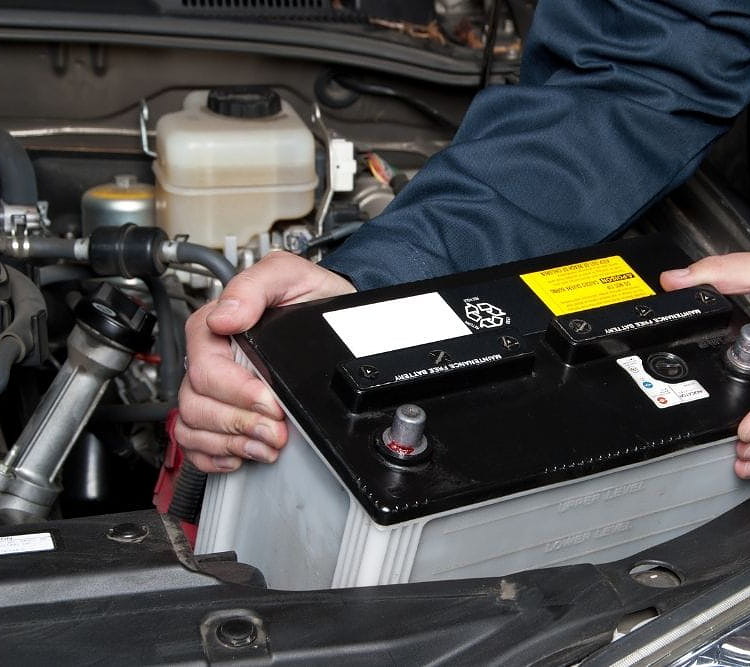 Using car battery interchangeably