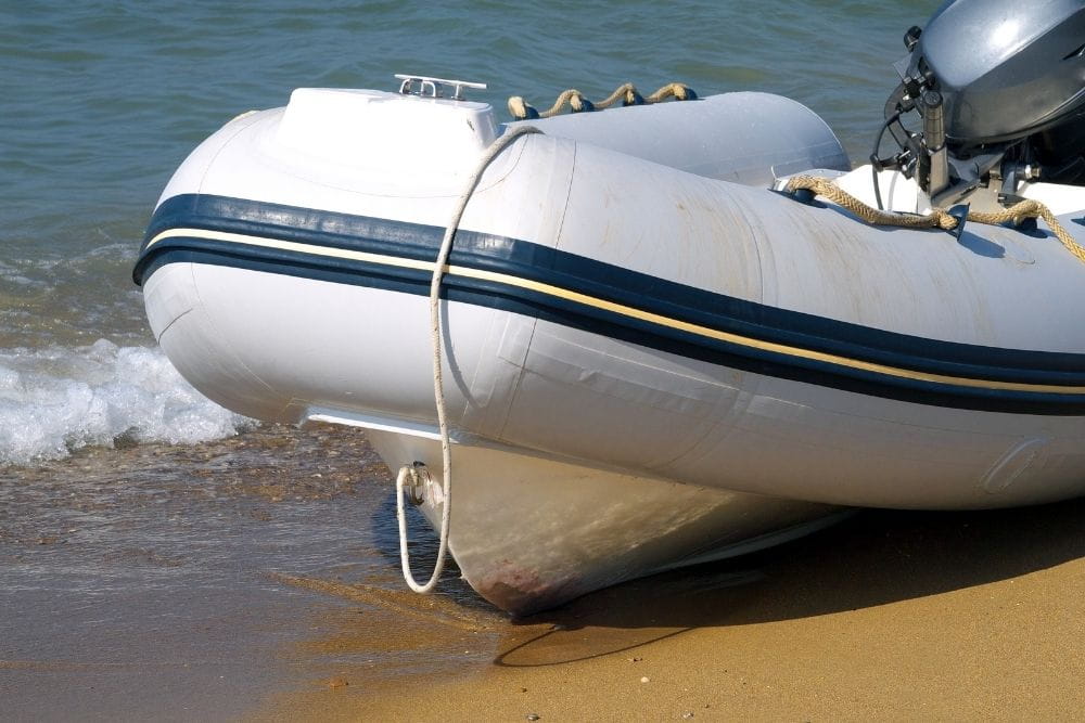 inflatable boat keel