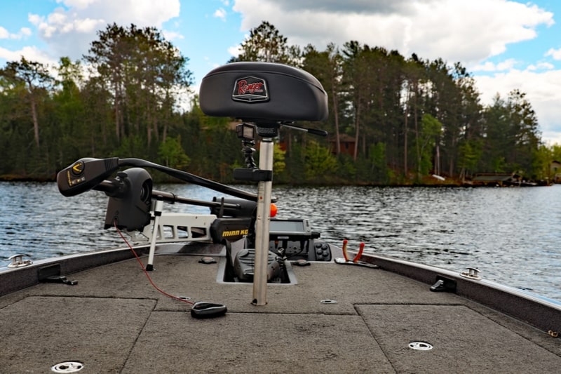 trolling motor on the Jon boat