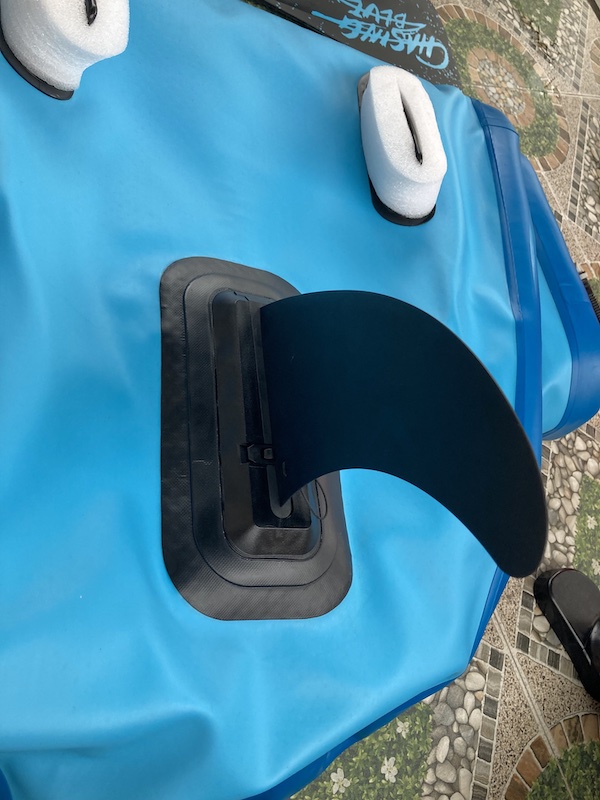 tough, thick plastic removable skeg fin