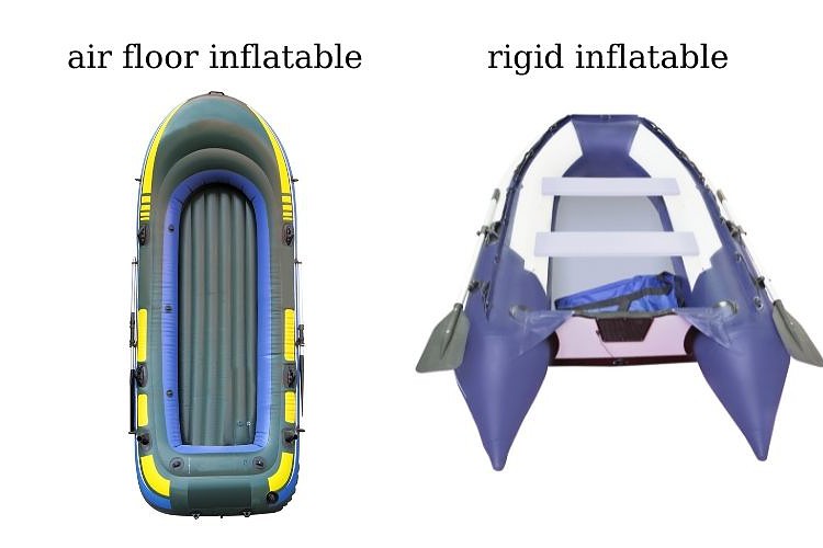 air floor inflatable vs. rigid inflatable