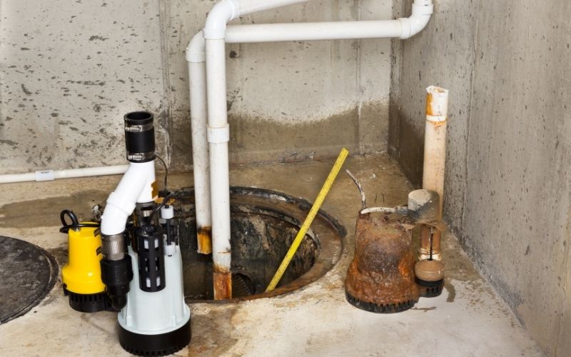 to use a marine battery for a sump pump