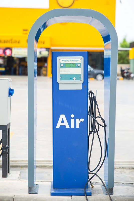 gas station air pump