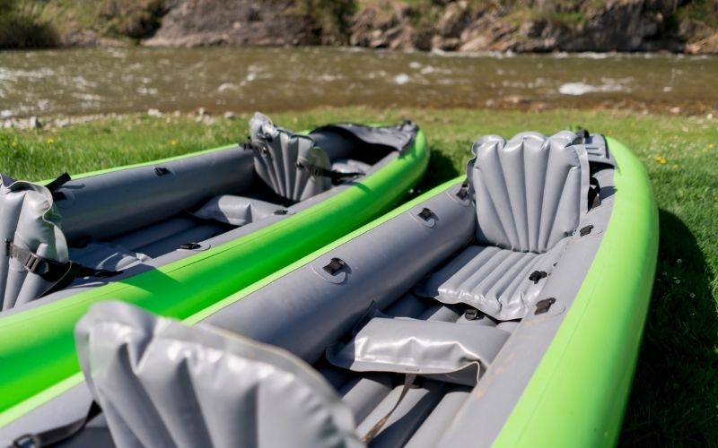 not to leave your inflatable kayak inflated