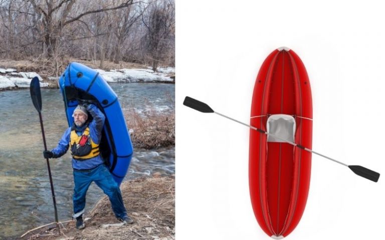 packraft vs. inflatable kayak