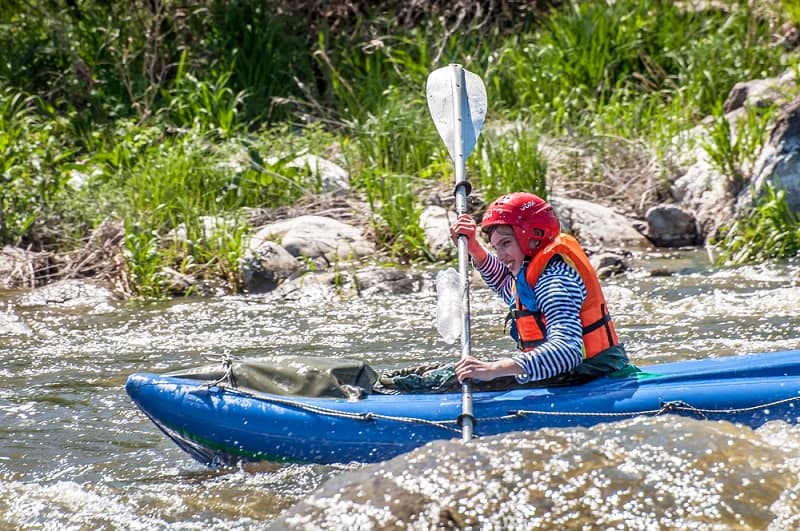 paddling strokes and steering