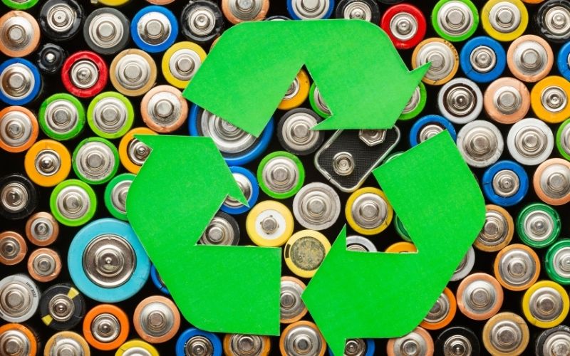 battery recycle service over world