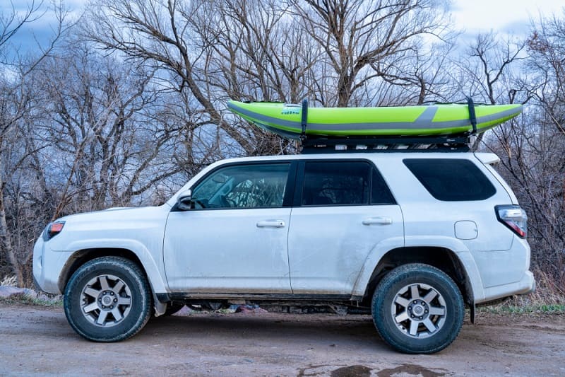 How To Carry an Inflatable Kayak On a Car?