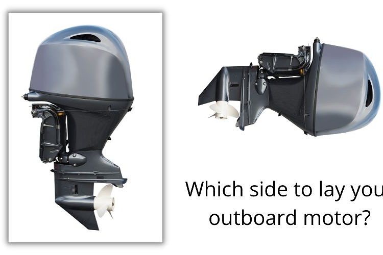 to place an outboard motor properly