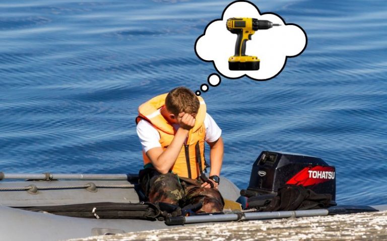 Can You Start an Outboard Motor With a Drill?