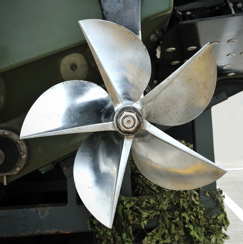 5-Bladed Boat Propeller