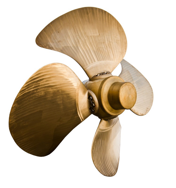 fourbladed controllable pitch propeller - cpp